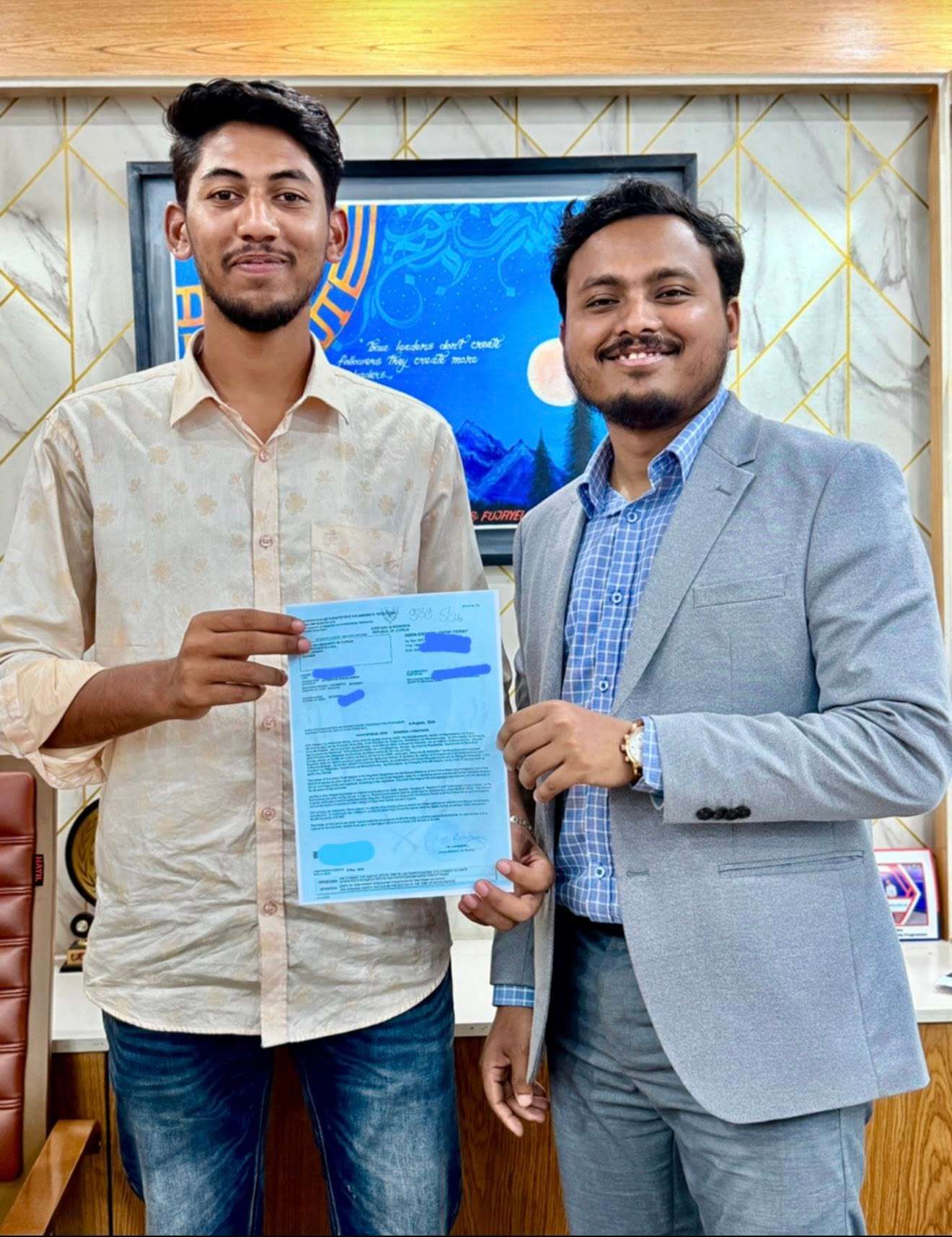 NVE student visa success