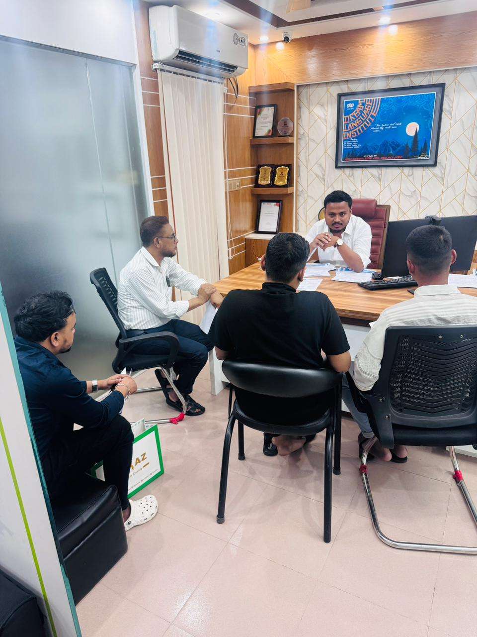 Student counseling session
